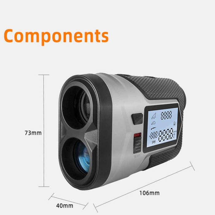 ARTBULL Golf Rechargeable Telescope Laser Rangefinder with Screen, Specification: 650m