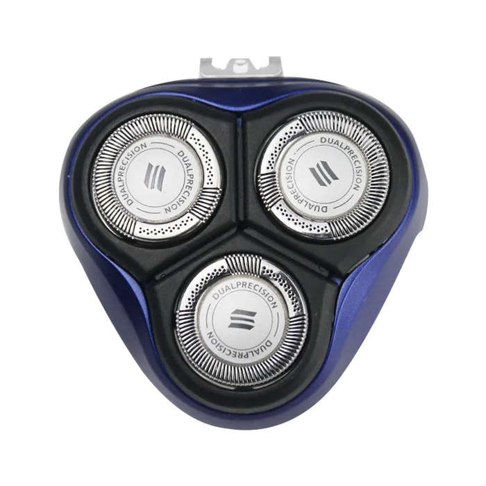 For Philips AT/PT Series Razor Integral Head with HQ8 Double-layer Blades(Navy Blue)
