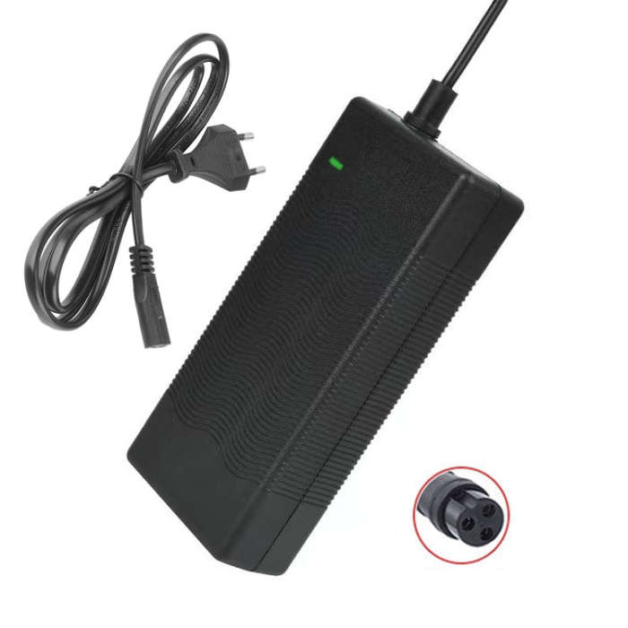 42V 2A Aviation Head 3-core GX16 Electric Scooter Smart Charger 36V Lithium Battery Charger, Plug...