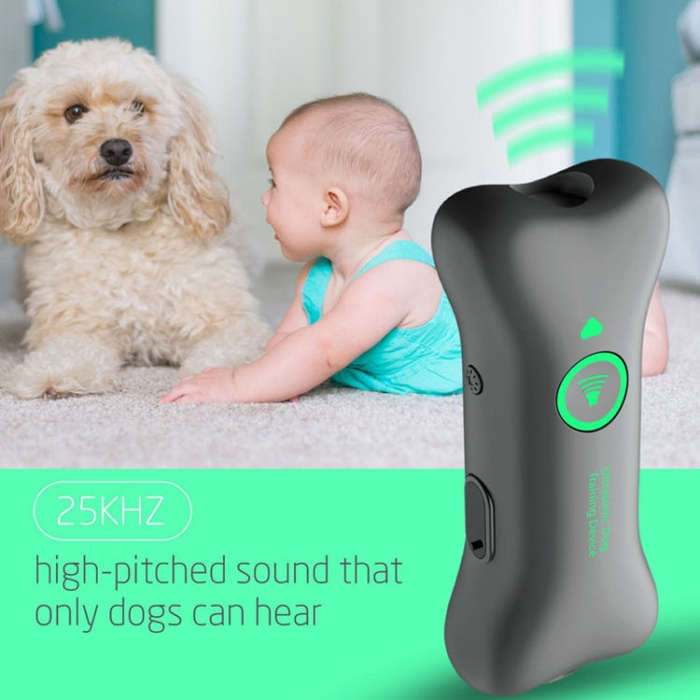 Ultrasonic Automatic Dog Barking Device Handheld Training Device Dog Repellent