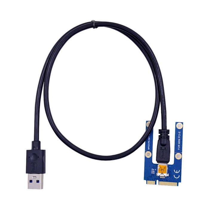 PCE164P-N03 VER006C Mini PCI-E 1X To 16X Riser For Laptop External Image Card, Spec: Blue Board 6pin