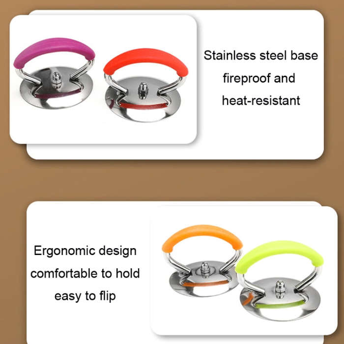 Universal Silicon Pot Lid Handle Kitchenware Accessories, Style: Blacks Silicon Ring