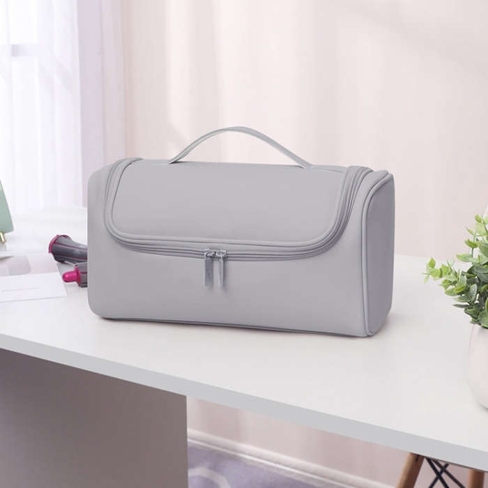 BUBM For Dyson Hair Dryer Curling Device Accessories Storage Bag(Grey)
