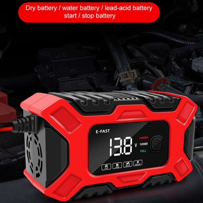 E-FAST 12V Motorcycle Car Battery Emergency Start Charger(UK Plug)
