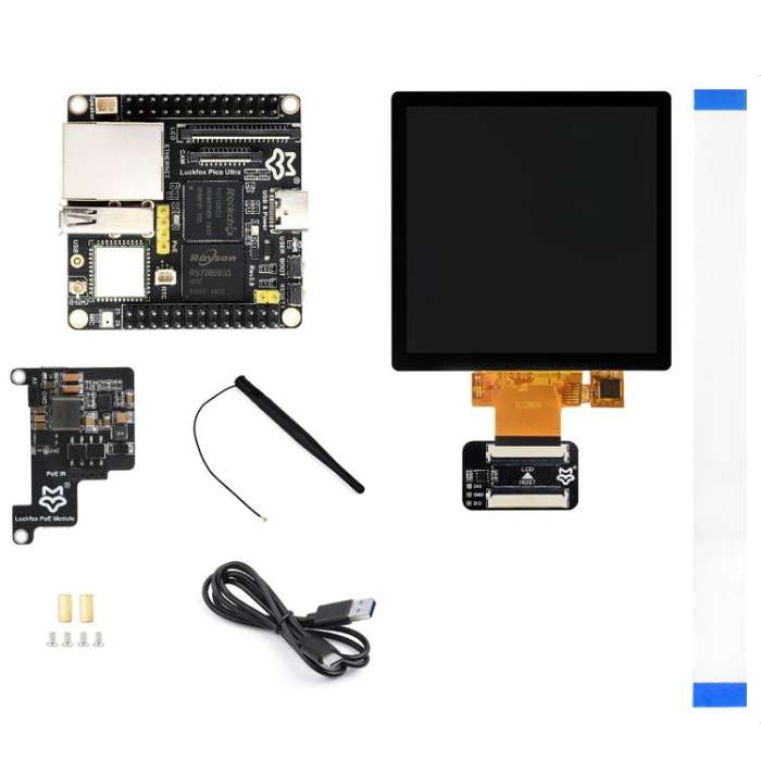 Luckfox Pico Ultra W RV1106G3 1TOPS Mini Linux Development Board Integrated Processor With Wi-Fi/...