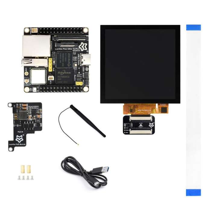 Luckfox Pico Ultra W RV1106G3 1TOPS Mini Linux Development Board Integrated Processor With Wi-Fi/...