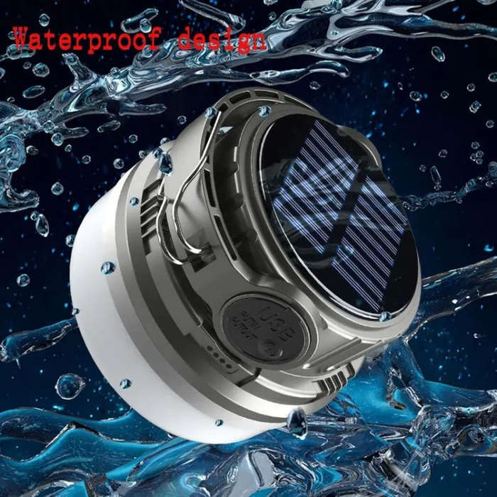 M10 Solar Tent Light With Portable Power Supply Handheld Camping Light Outdoor Vintage Mood Light...