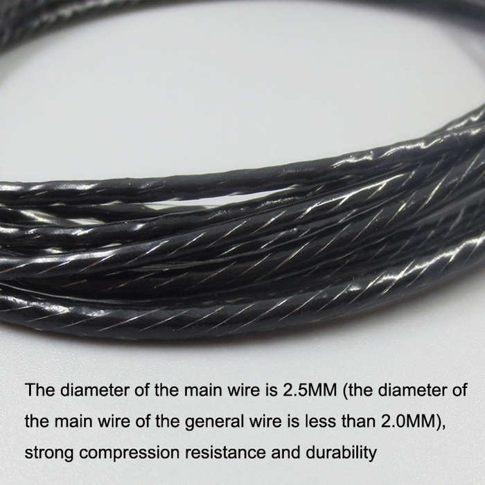For Shure MMCX / SE215 / SE425 / SE535 / SE846 / UE900 / Waston Headset Cable(Black)