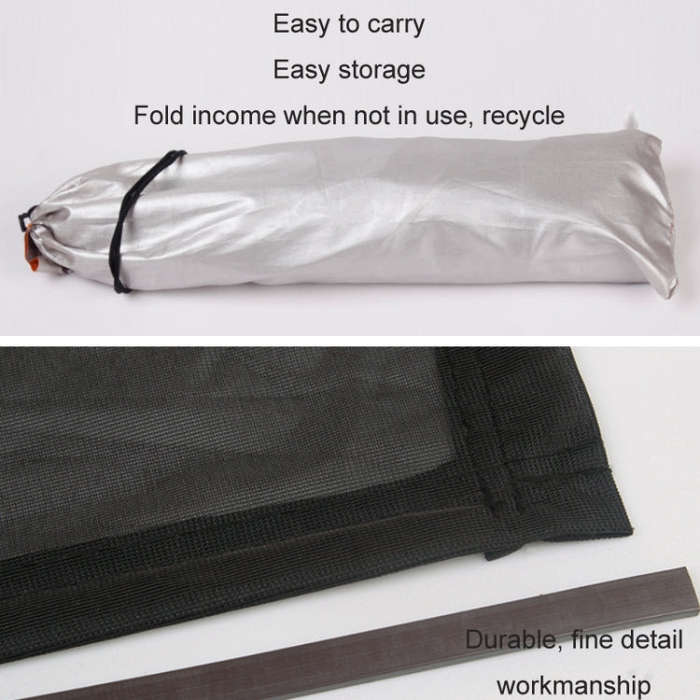 100x65cm Car Sunroof Magnetic Suction Anti-Mosquito Cover Anti-Mosquito Screen Window