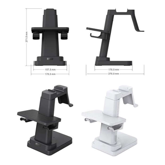 VR Head Display All-In-One Machine Handle Bracket For PICO4/Quest/ Rift S/HTC(Black)
