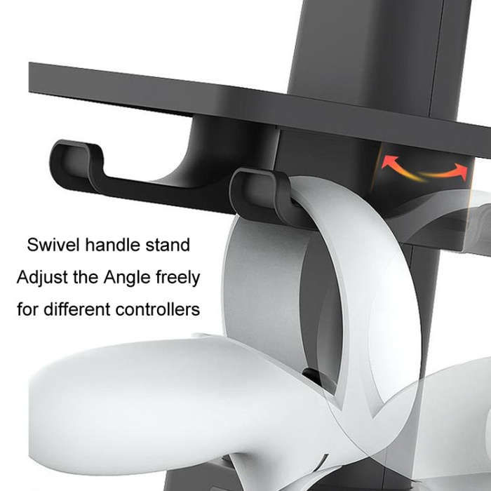 VR Head Display All-In-One Machine Handle Bracket For PICO4/Quest/ Rift S/HTC(Black)