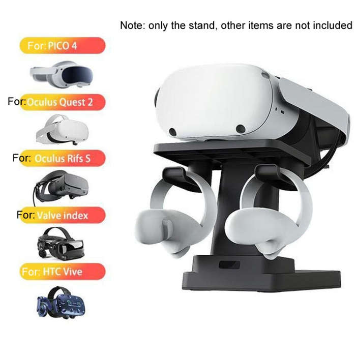 VR Head Display All-In-One Machine Handle Bracket For PICO4/Quest/ Rift S/HTC(Black)