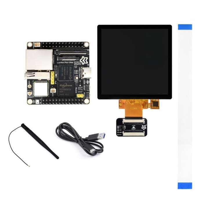 Luckfox Pico Ultra W RV1106G3 1TOPS Mini Linux Development Board Integrated Processor with Wi-Fi/...