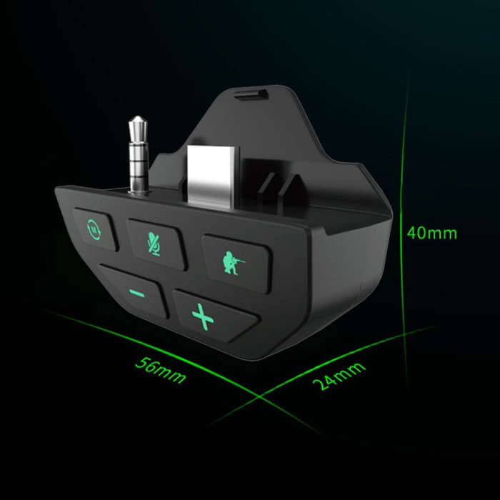 Iplay For XBOX ONE S/XBOX Series X Headphone Audio Adapter(Black)
