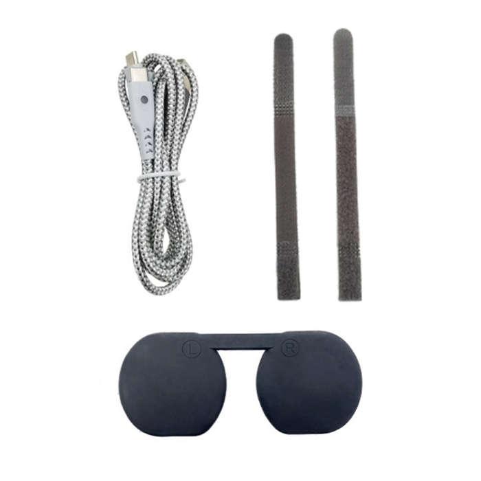 iplay for PSVR2 TYPE-C Charging Cable + Glasses Cover + Cable Tie Set(HBP-509)