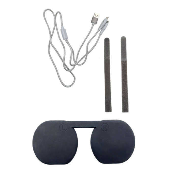 iplay for PSVR2 TYPE-C Charging Cable + Glasses Cover + Cable Tie Set(HBP-509)