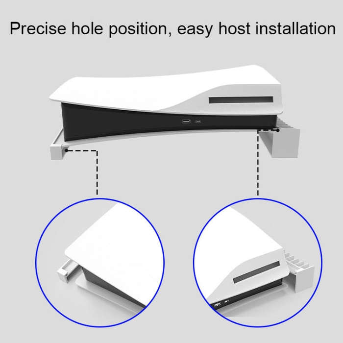 Iplay HBP-393 For Sony PS5 Optical Drive / Digital Version Host Horizontally Placed Bracket With ...