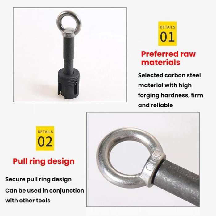For Land Rover Engine Injector Removal Special Tool(Black)