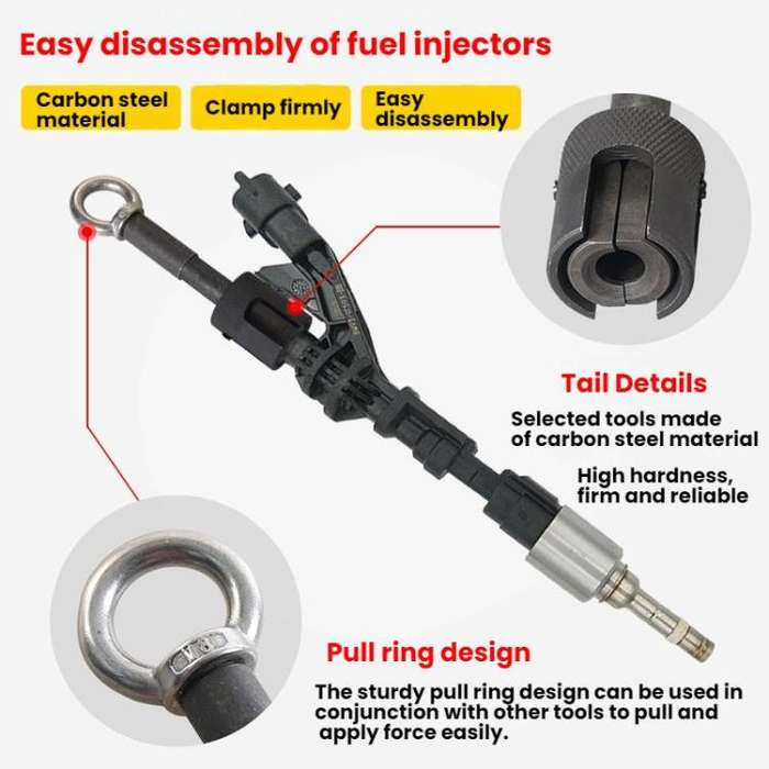 For Land Rover Engine Injector Removal Special Tool(Black)