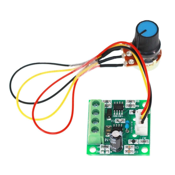 1803BW PWM DC Motor Speed Regulator 1.8-15V 2A Speed Regulating Module