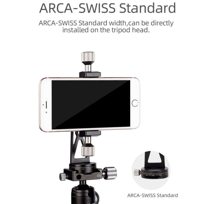 Cimapro Rotating Mobile Phone Clip Live Tripod Photography Stand(CP-5)