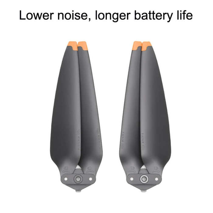 Original DJI Air 3 / 3S 1pair Noise Reduction Propeller(Black)