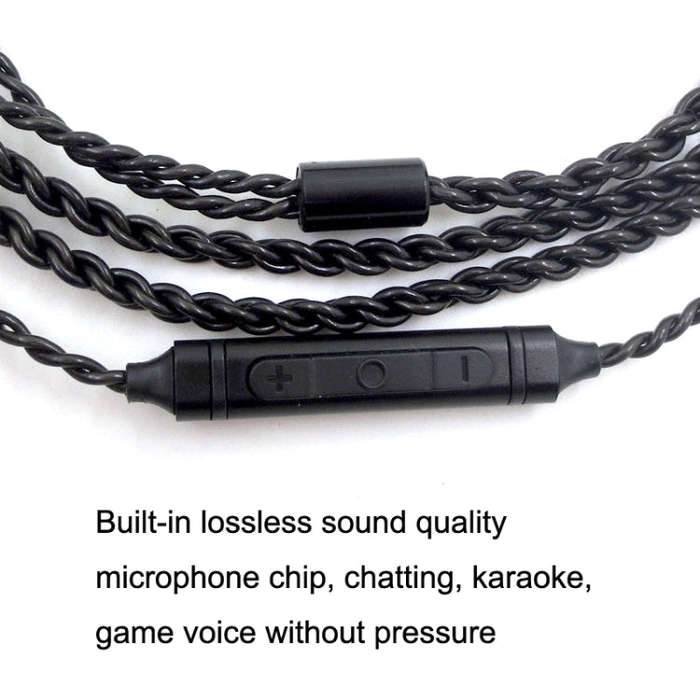For IM Interface Headphone Cable With Microphone Upgrade Cable