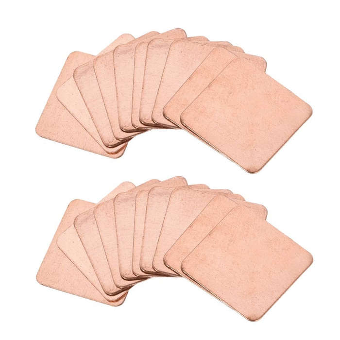 20pcs Laptop Cooling Copper Heat Sink Thermal Conductive Tabs Cell Phone Computer Graphics Card H...