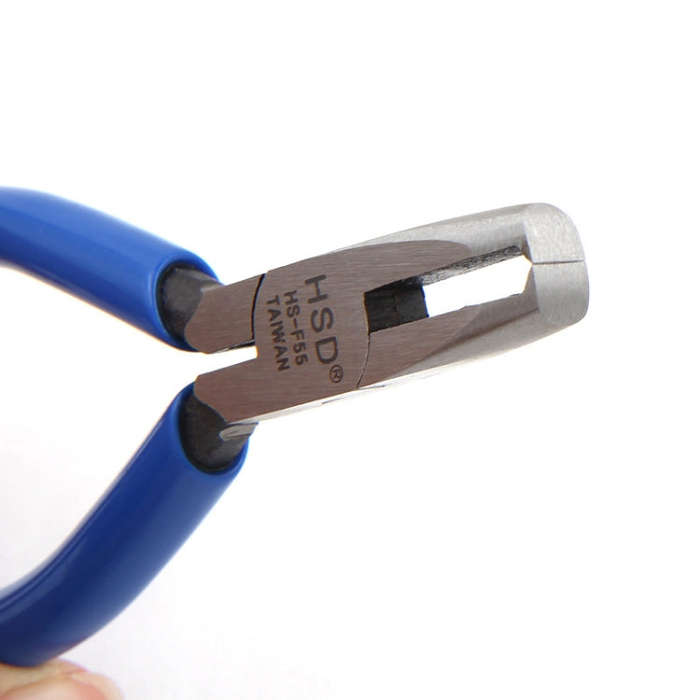 HSD HS-F55 Top-cut 5 inch Chrome Vanadium Steel Forging Plastic Model Plier
