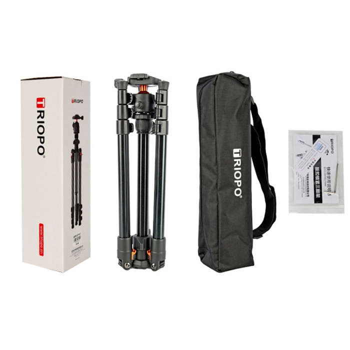 TRIOPO K268+KJ36 DSLR Tripod Photography Stand Portable Cell Phone Micro SLR Tripod