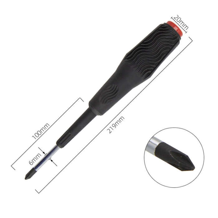 HSD HS-5210 Phillips Non-Slip Handle With Magnetic Screwdriver
