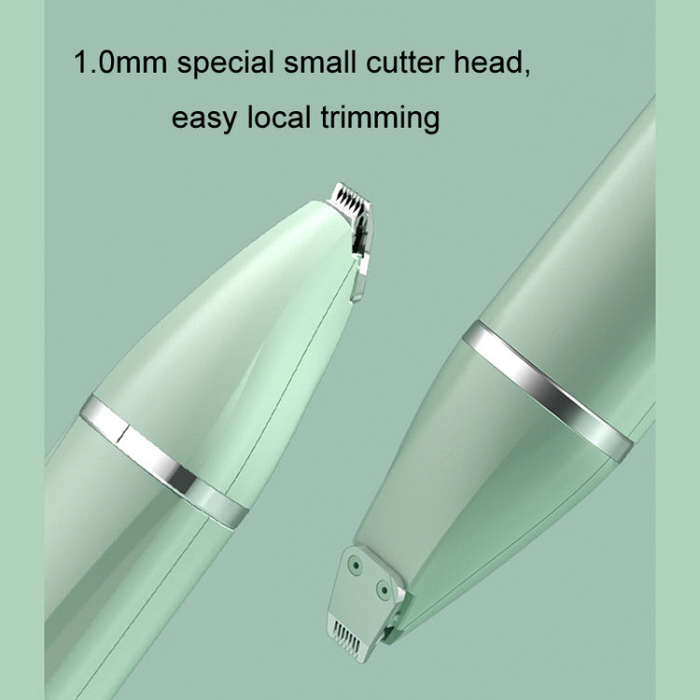 Pet Shaver Cat Dog Paw Hair Clipper Electric Fader, Color: 2 in 1 White