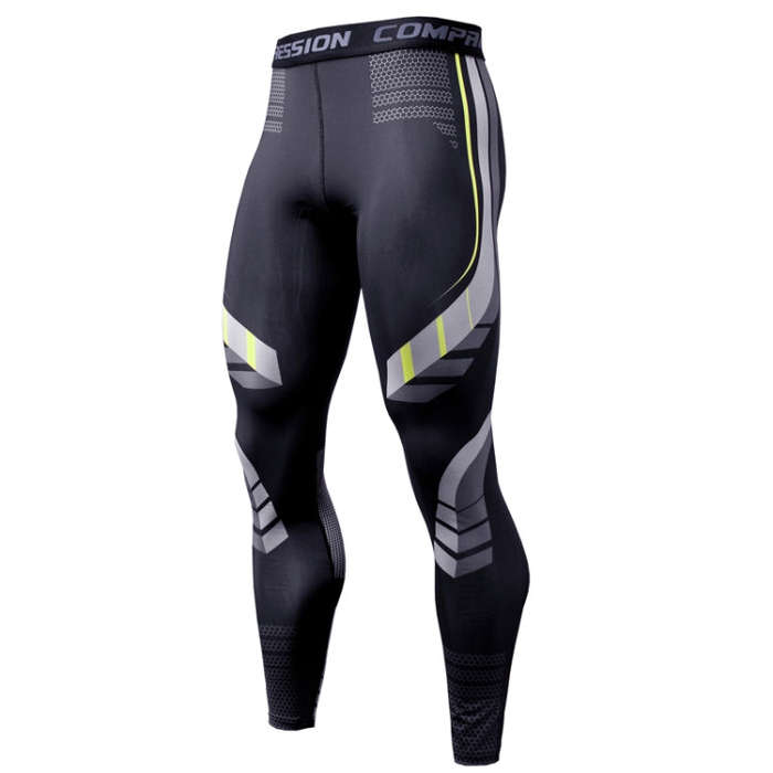 Quick-Drying Sports Pants Men Tight Fitness Basketball Pants, Size: L(KC174)