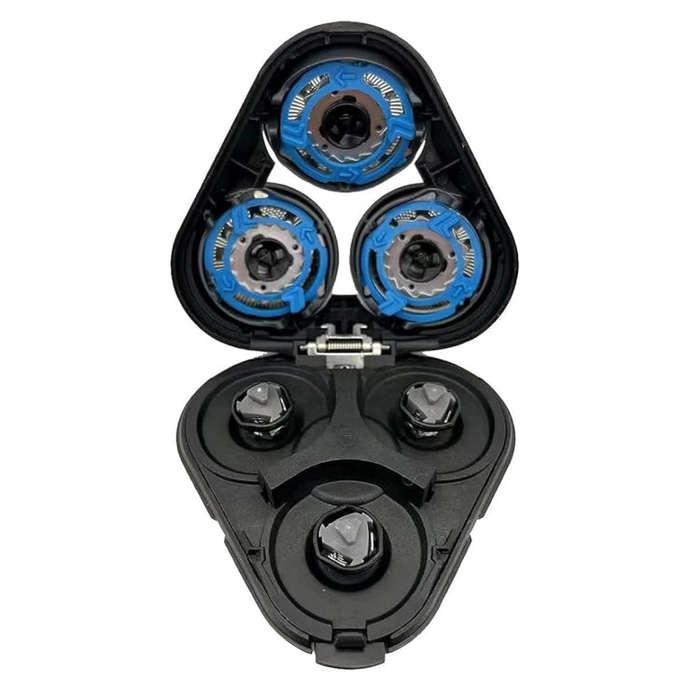 For Philips Electric Shaver S5000 Series SH50 Replacement Blade Head Integral Three Head(Silver)