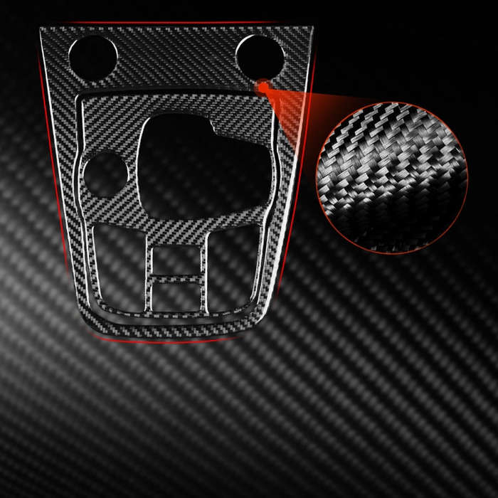 For Jaguar F-TYPE 2013+ 2pcs/ Set Panel Gear Position Decorative Sticker, Size: Right-hand Drive(...