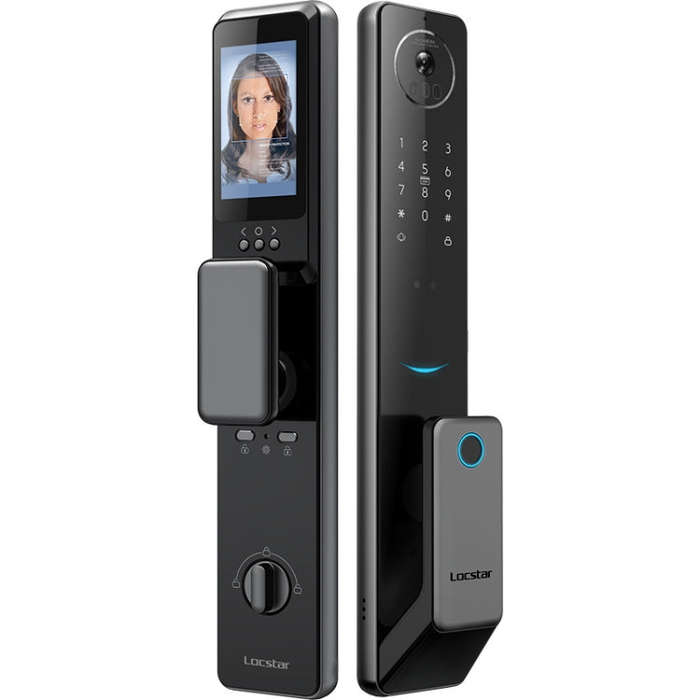 S61 Fully Automatic 3D Face Recognition Tuya Wifi Smart Fingerprint Lock Anti-theft Password Lock...