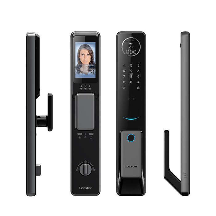 S61 Fully Automatic 3D Face Recognition Tuya Wifi Smart Fingerprint Lock Anti-theft Password Lock...
