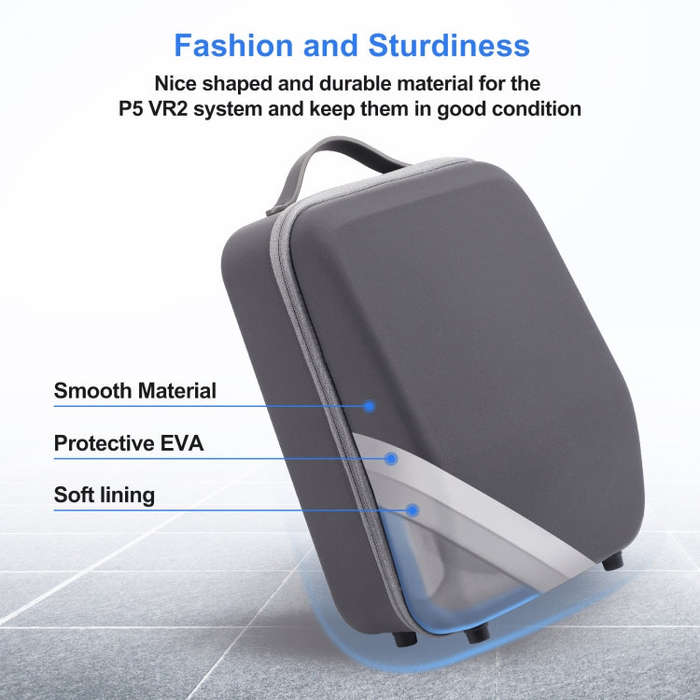 JYS JYS-P5157 For PS VR2 Can Store VR Glasses+Handle Shockproof and Anti-pressure Storage Bag