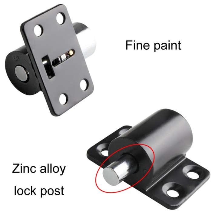 Door And Window Limit Lock Sliding Door Retainer Child Safety Lock, Color: Silver With Screw