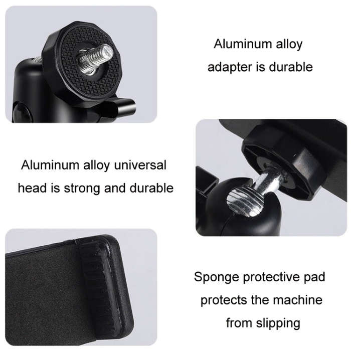 Car Suction Cup Mobile Phone Navigation Live Broadcast Shooting Bracket, Specification: Without B...