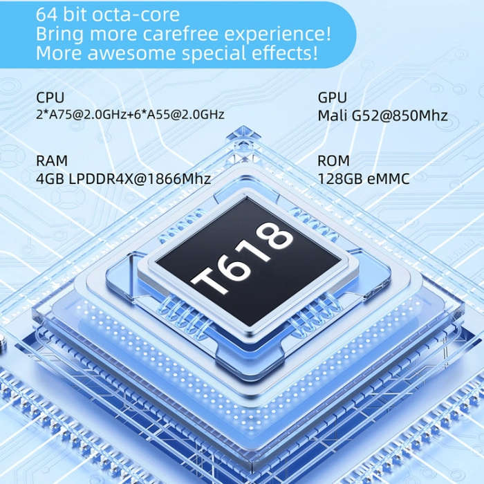 ANBERNIC  RG405V 4+128G 7000+ Games Handheld Game Console 4-Inch IPS Screen Android 12 System T61...