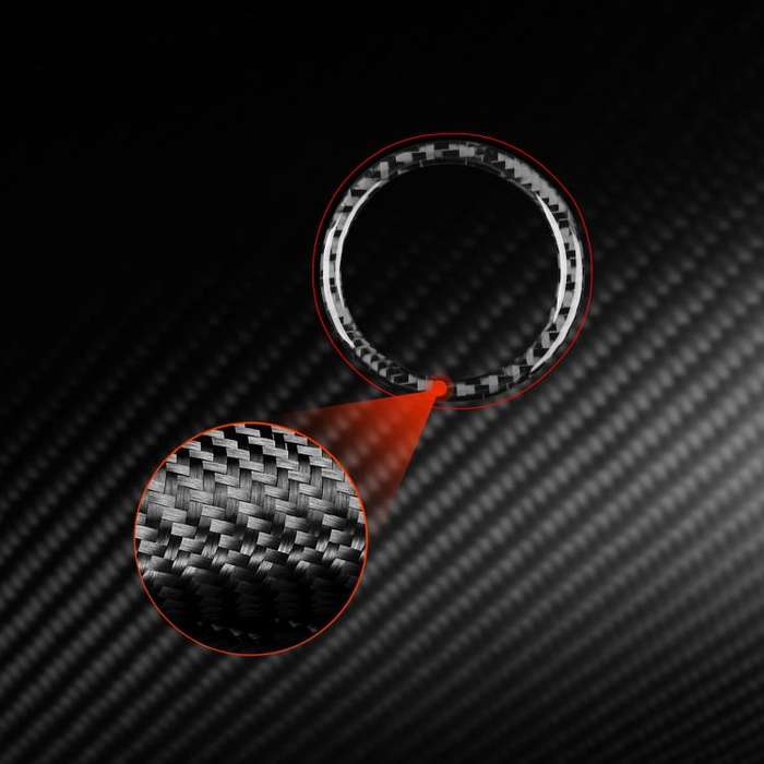 For Volkswagen Sagitar 2019-2023 Left-hand Drive Headlight Switch Decorative Sticker(Red)