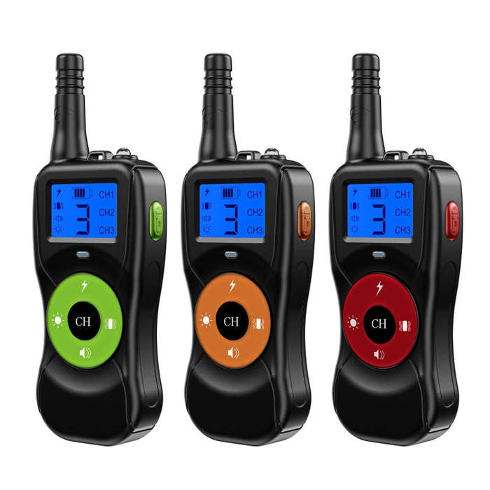 Smart Electronic Remote Control Training Device Waterproof Pets Bark Stopper, Size: For-Two-Dog(Red)