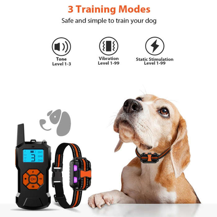 Electronic Remote Control Training Device Pet Training Shock Collar, Specification: Receiver