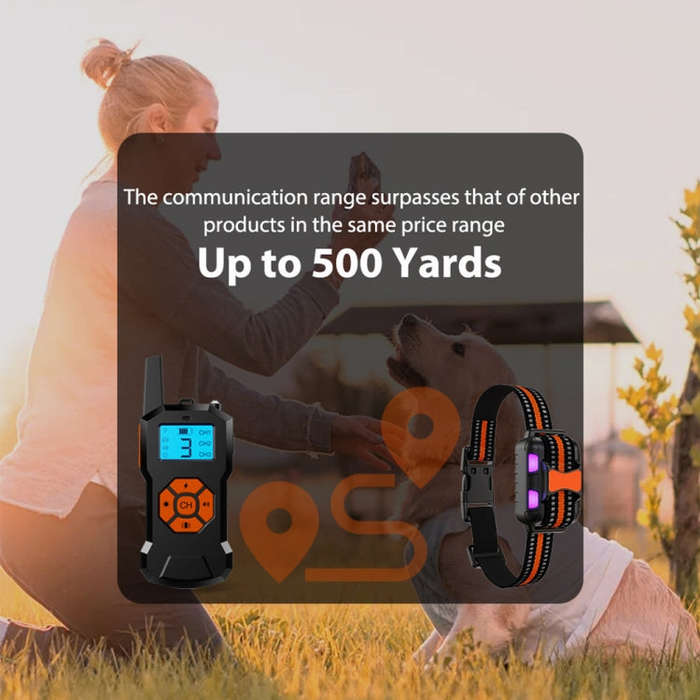 Electronic Remote Control Training Device Pet Training Shock Collar, Specification: Receiver