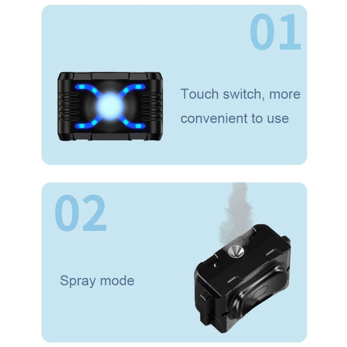 800m Remote Control Spray Bark Stopper Waterproof Shock Dog Training Collar, Specification: T500