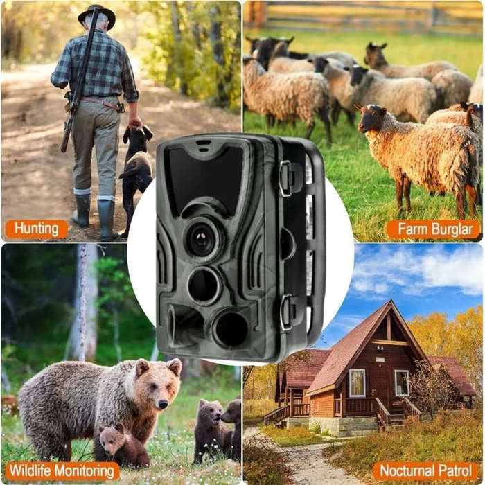 HC-801A-Li Outdoor Infrared Night Vision Lithium Battery Monitoring Camera