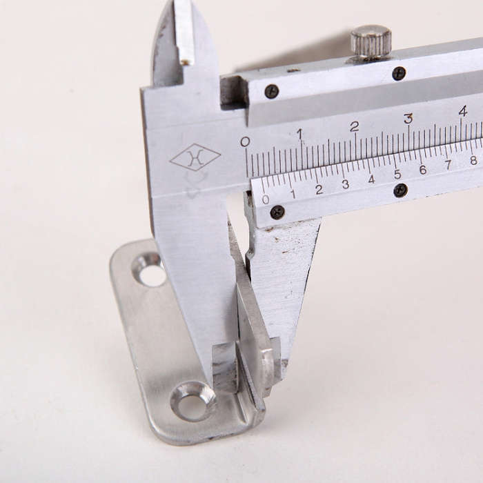 Small Left Open Stainless Steel Sliding Door Latch No Punch Latch Door Bolt Catch With Screw