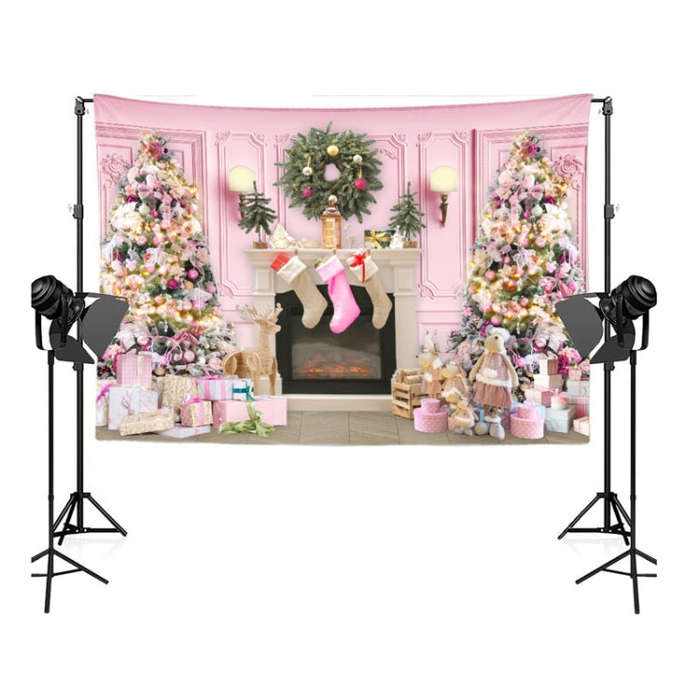 150 x 100cm Peach Skin Christmas Photography Background Cloth Party Room Decoration, Style: 11