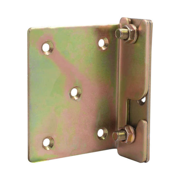 Bed Hinge Pendant Bed Accessories Furniture Hardware Corner Code With Screws, Model: Wider And Th...